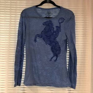 Cowgirl Up burnout top